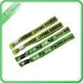 High Quality Custom Printed Polyester Promotional Wristband